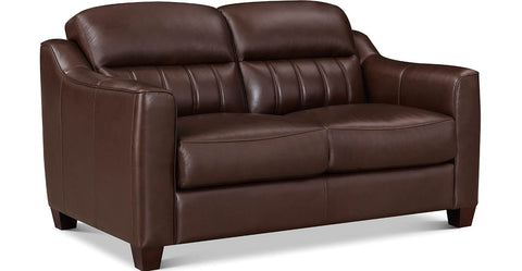 Nolan Genuine Leather Loveseat