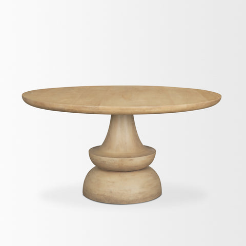 Crossman 60" Round Top & Pedestal Base Dining Table
