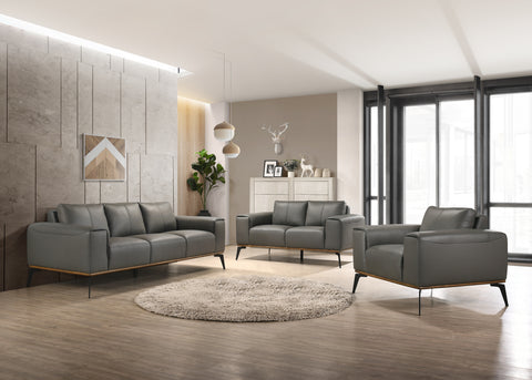 Pietro Genuine Leather Sofa