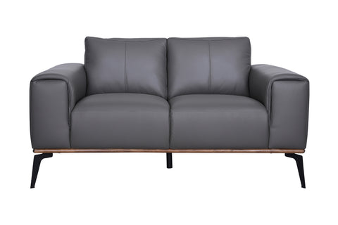 Pietro Genuine Leather Loveseat