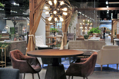 Aurelle Crank Dining Table