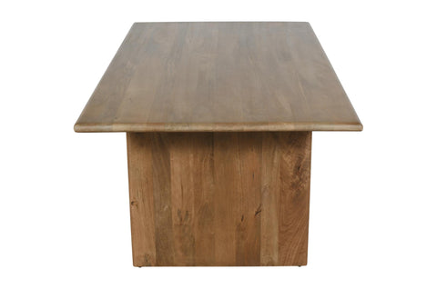 Burke Solid Wood Slab Dining Table