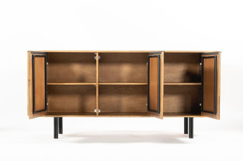 Venga Solid Wooden & Iron Sideboard