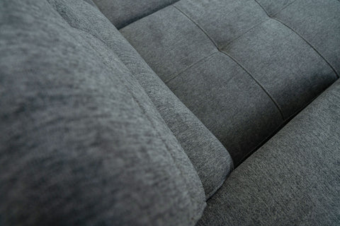 Randall Sleeper Sectional - Fabric - Ramy Charcoal