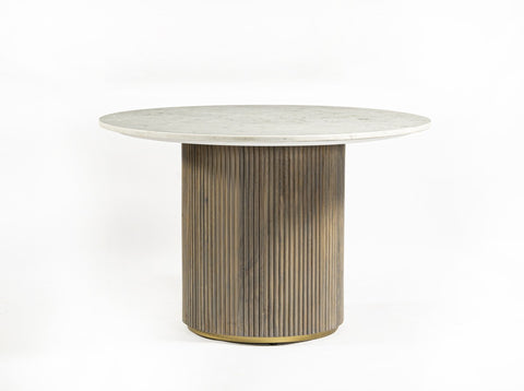 Silas WD. & Marble Round Dining Table