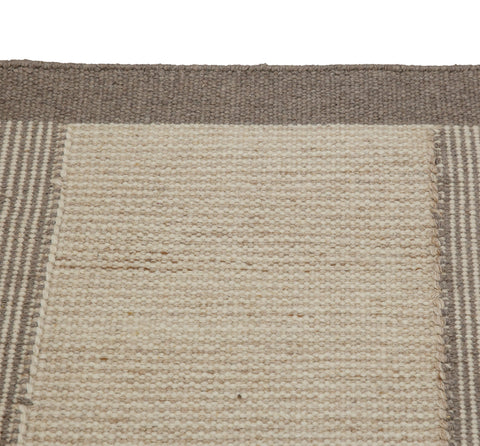 BATNA HAND WOVEN RUG IVORY/TAUPE