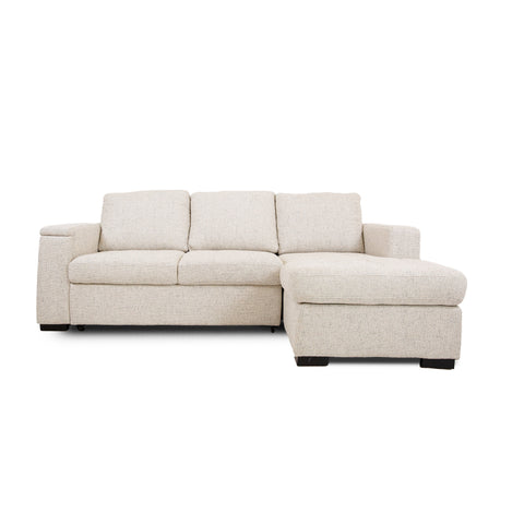 Bjorn Pull Out Sleeper Sectional - Quartz