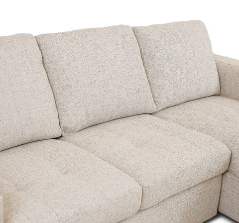 Bjorn Pull Out Sleeper Sectional - Quartz