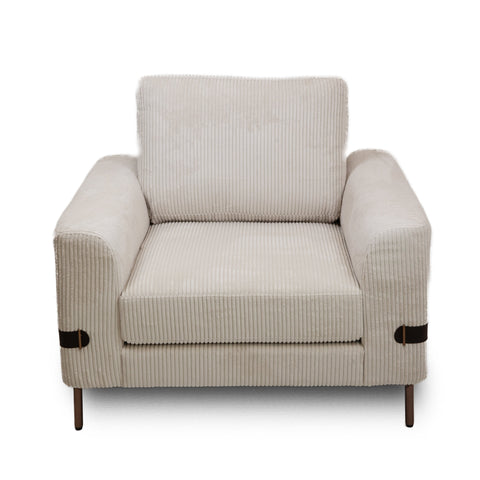 Chadwick Fabric Chair - Ivory