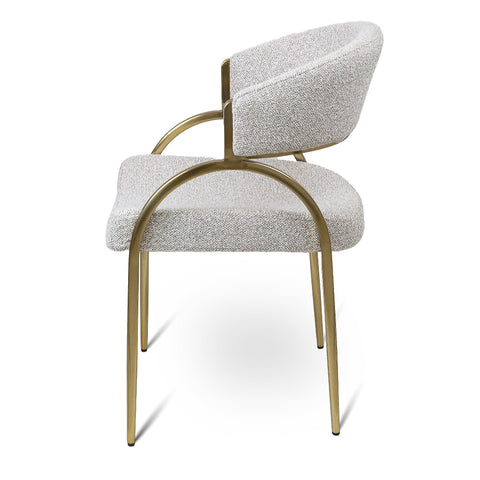 Monet Gold Dining Chair - Champagne