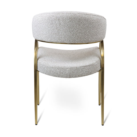Monet Gold Dining Chair - Champagne