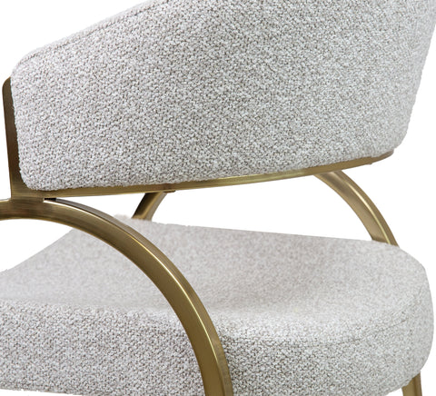 Monet Gold Dining Chair - Champagne