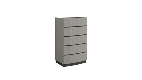Nella Two Tone 5 Drawer Bedroom Chest