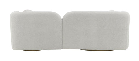 Freya Premium Boucle Fabric Sofa - Teddy Taupe