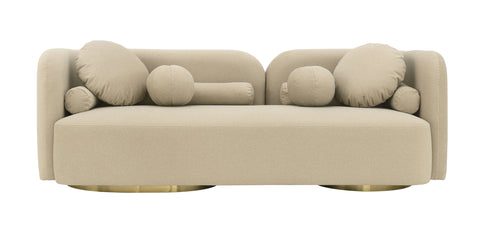 Freya Premium Mohair Fabric Sofa