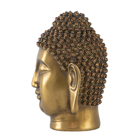 Brass Buddha Statue Head