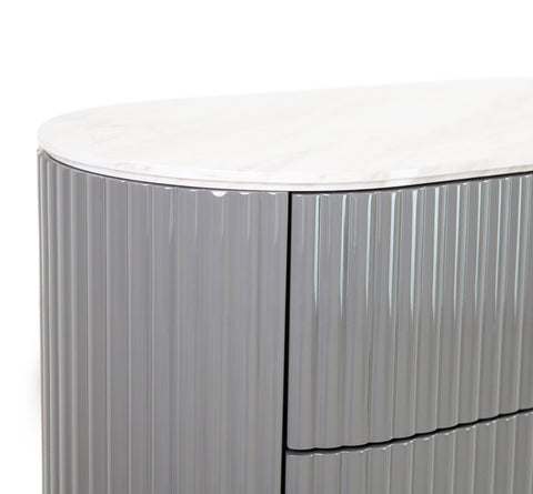 Evelyn Drawer Chest - Two Tone