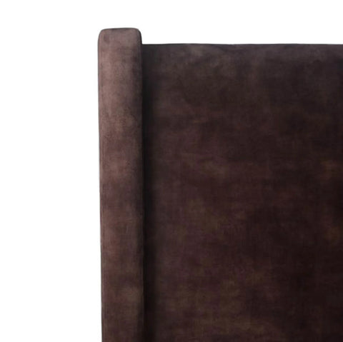 Bramley Storage Bed - Velvet Brown