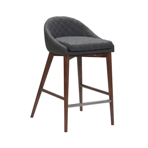 Calvera Counter Stool - Dark Grey