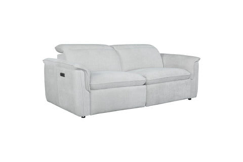 Gabriel Power Recliner Sofa with Adjustable Headrest - Dove