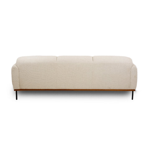 Genea Sofa with Premium Believe Fabric - Beige