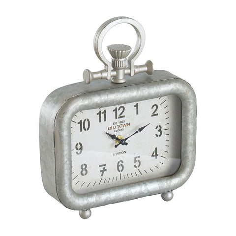 Short Old Town Table Clock