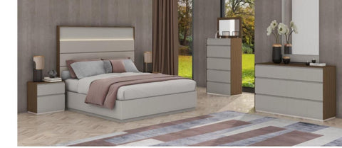 Irina Two Tone 6 Drawers Dresser