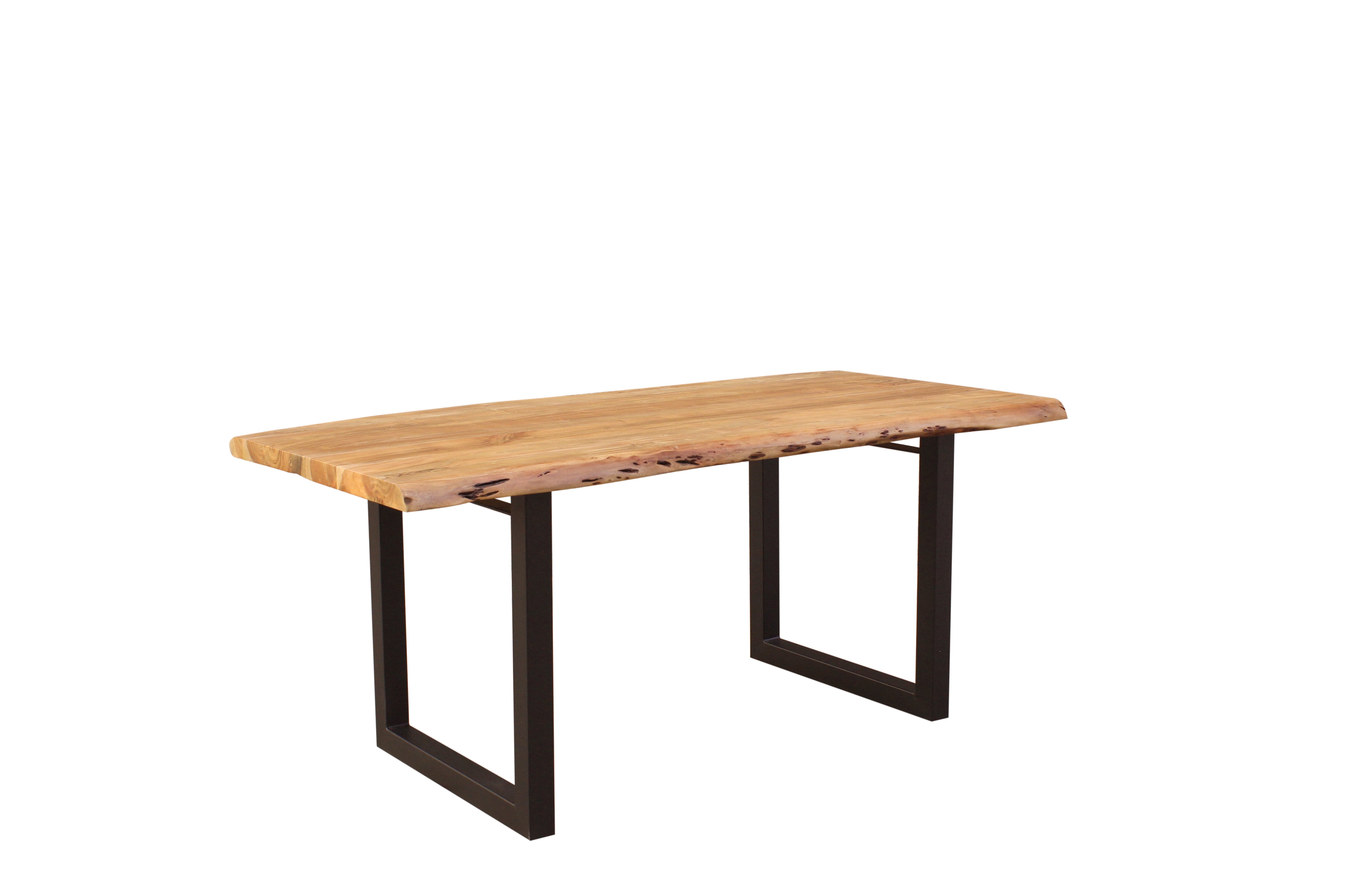 FLOOR MODEL DESHAL 71" LIVE EDGE DINING TABLE AccentsHome