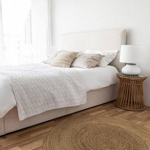 Julia Storage Bed - Cream