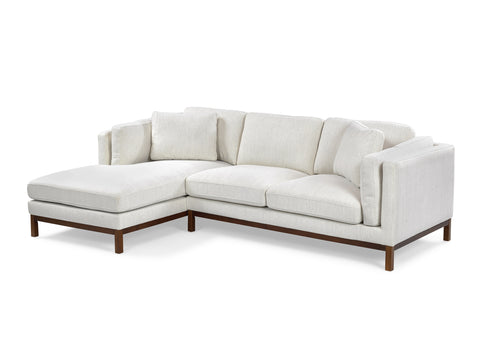 Shilo Fabric Sectional Sofa - Oatmeal