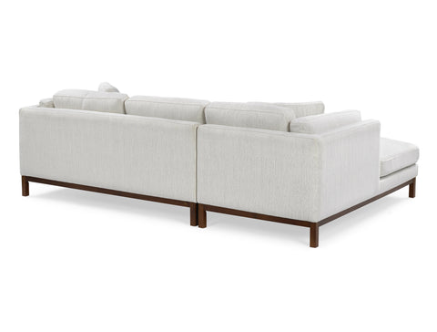 Shilo Fabric Sectional Sofa - Oatmeal