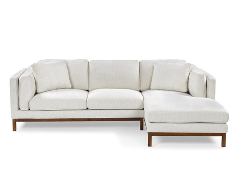 Shilo Fabric Sectional Sofa - Oatmeal