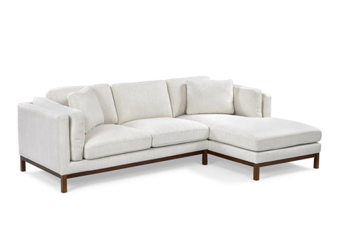 Shilo Fabric Sectional Sofa - Oatmeal