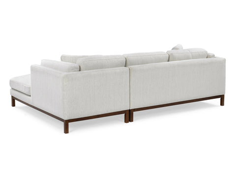 Shilo Fabric Sectional Sofa - Oatmeal