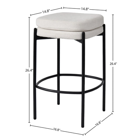 Brindle Counter Stool Oatmeal
