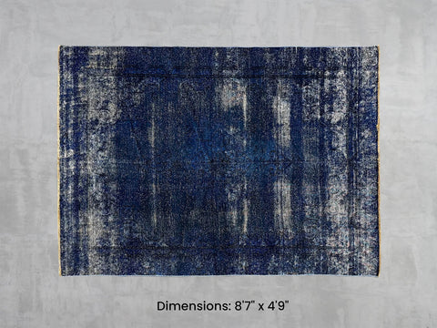 Namaste Rug - Blue 8'7" x 4'9"