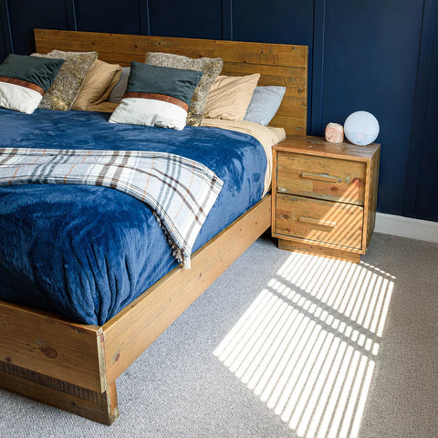 Dovian Nightstand - Dark Driftwood