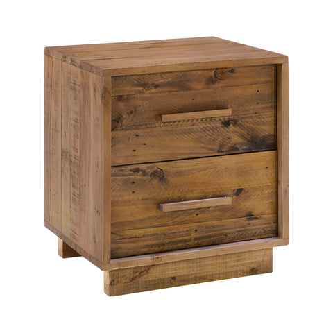 Dovian Nightstand - Dark Driftwood