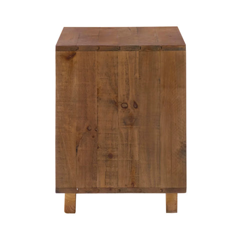 Dovian Nightstand - Dark Driftwood