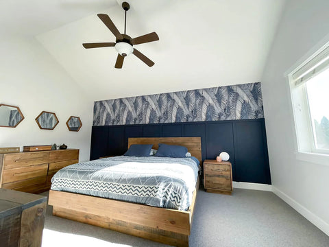 Dovian Nightstand - Dark Driftwood