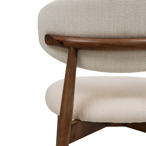 Nikari Dining Chair - Ivory