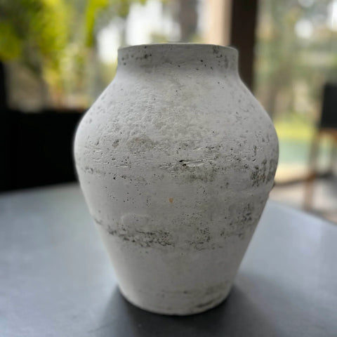 Amphora Vase - Antique White