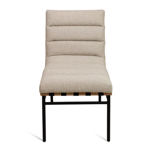 Ryna Vista Fabric Dining Chair - Linen