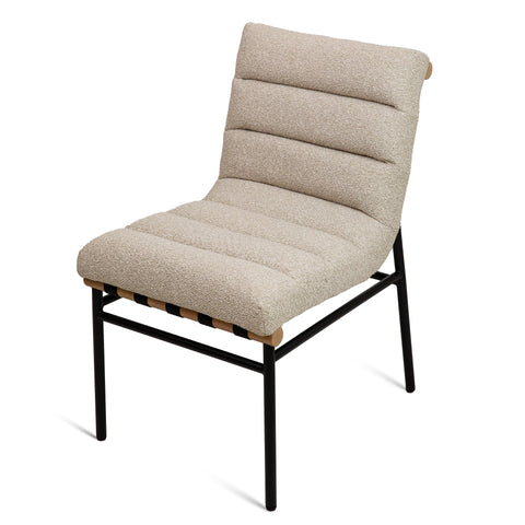 Ryna Vista Fabric Dining Chair - Linen
