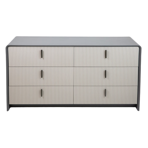 Sofia 6 Drawer Two Tone Dresser