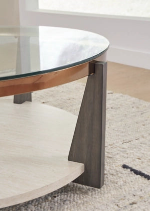 Frazwa Round Cocktail Table