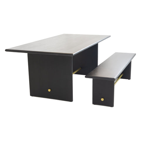 Gustav Solid Acacia Wood Dining Table