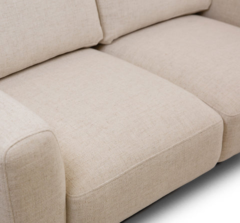 Willow Fabric Loveseat - Lovegood Bisque