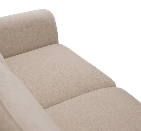 Willow Fabric Loveseat - Lovegood Bisque
