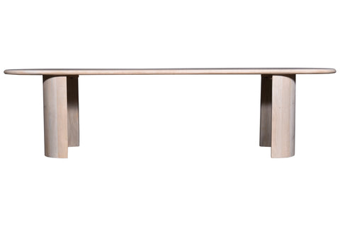 Klimt Solid Mango Wood Dining Bench